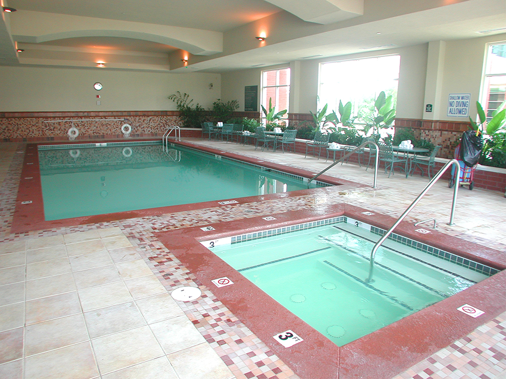 Embassy Suites Pool Spa Aqua Blue Pools