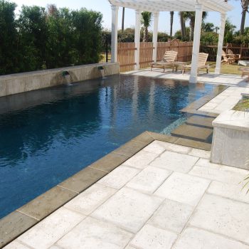 Pool Waterfalls & Pool Fountains South Carolina SC | Aqua Blue Pools