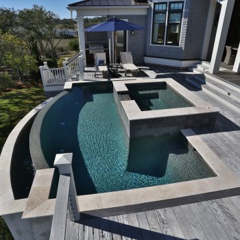 Infinity Pool Builders South Carolina SC | Aqua Blue Pools