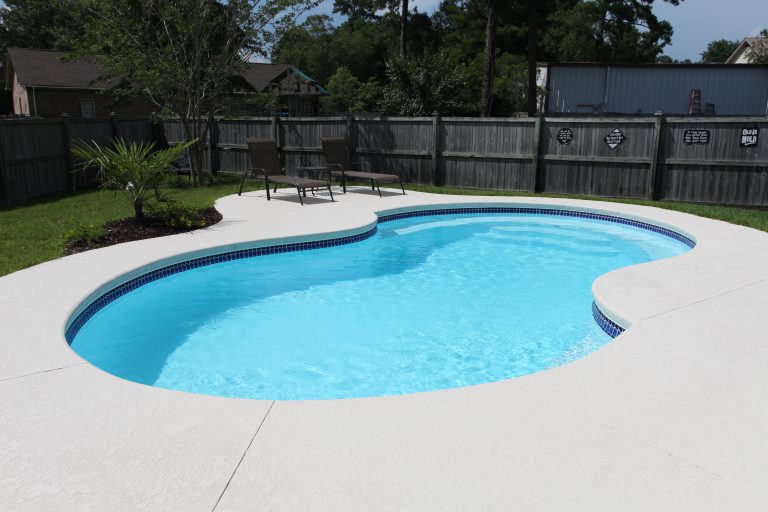 Inground Pool Decking Options | Aqua Blue Pools