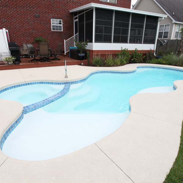 Fiberglass Pool Builders South Carolina SC | Aqua Blue Pools