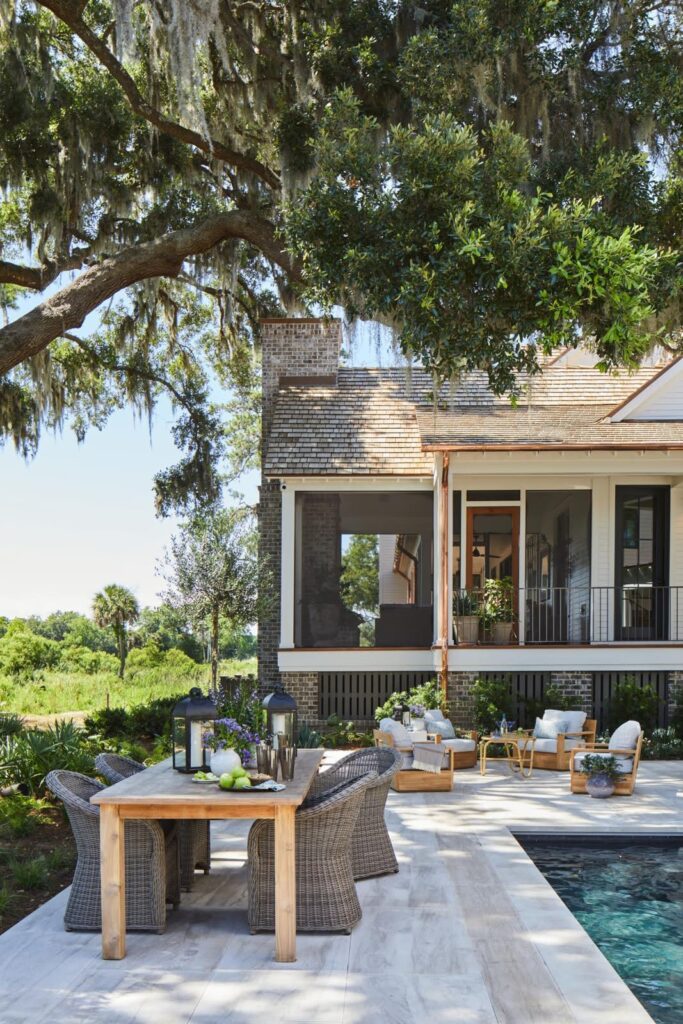 Southern Living Idea House backyard and pool